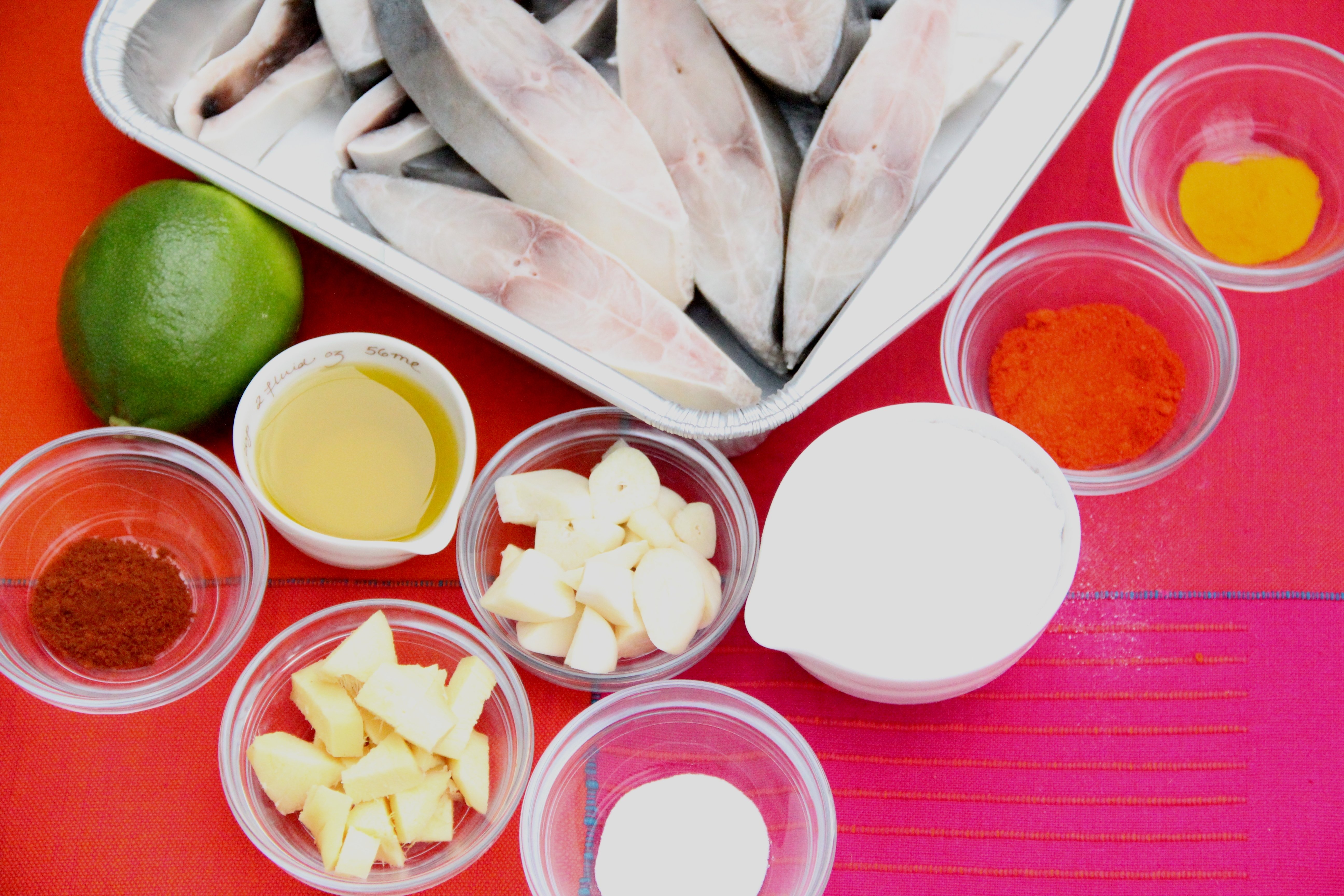 ingredients for pomfret fry 