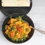 bisi bele bhath in a bowl