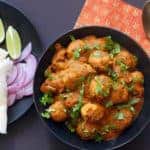Chicken kofta curry {chicken meatballs curry}