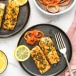 pan fried salmon