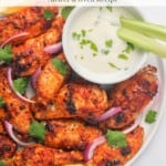 spicy tandoori chicken wings