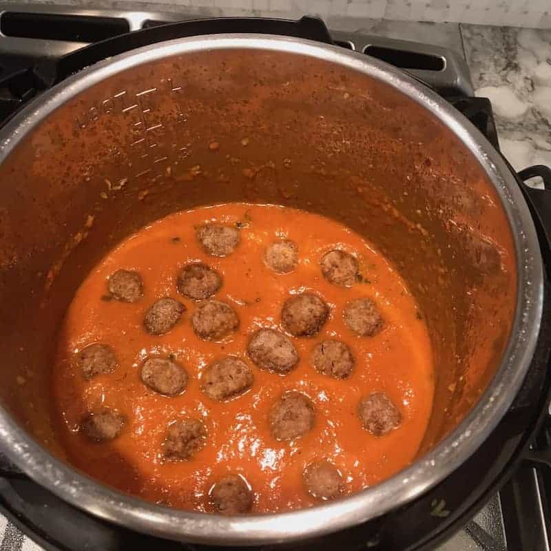 veggie kofta added to the gravy  