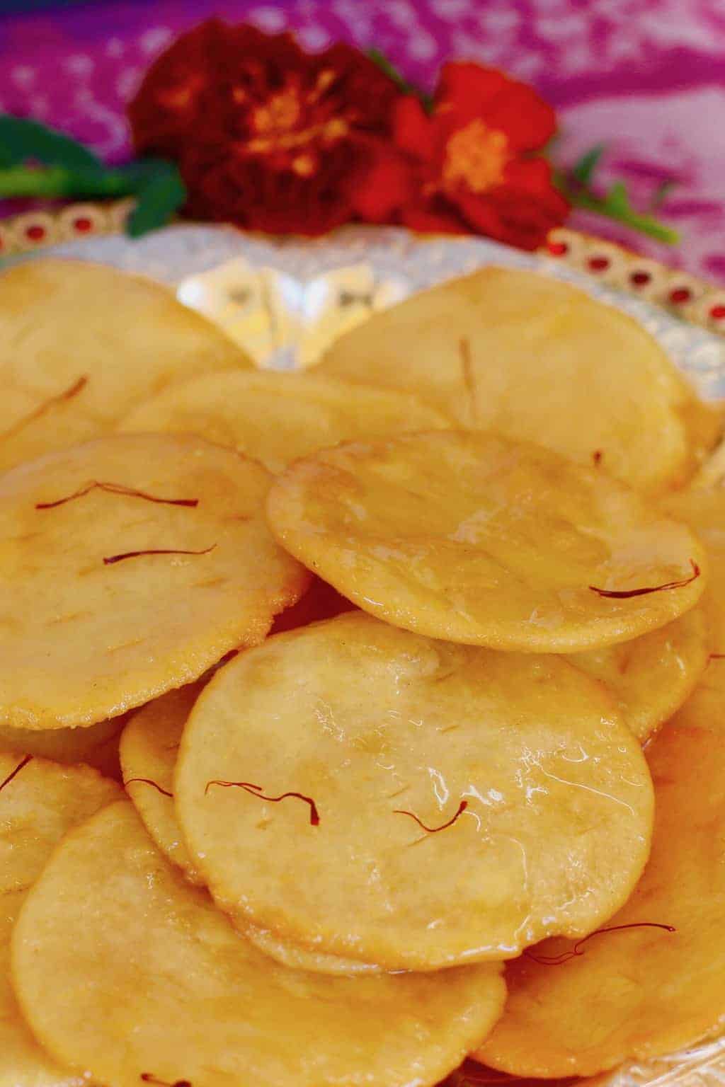 sweet fried puri