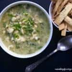 Quick White Chicken Poblano Chili