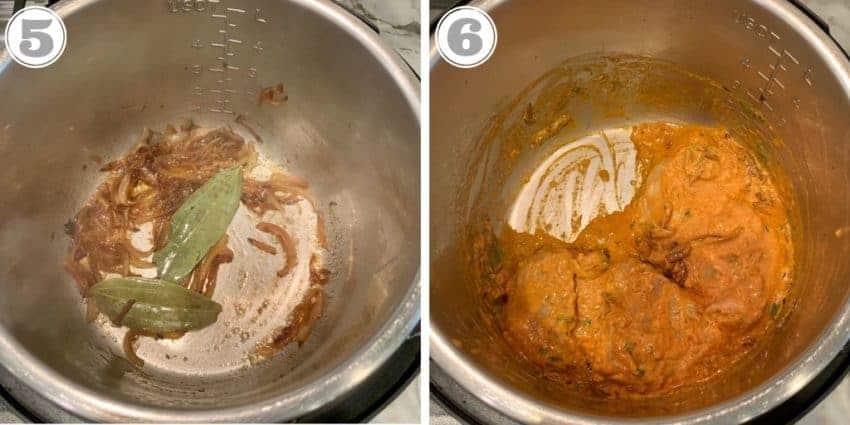 cooking marinated chicken in instant pot 