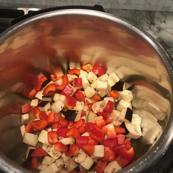 Eggplant and Red Pepper Spread