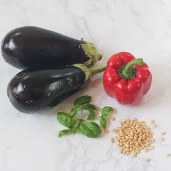 Eggplant and Red Pepper Spread