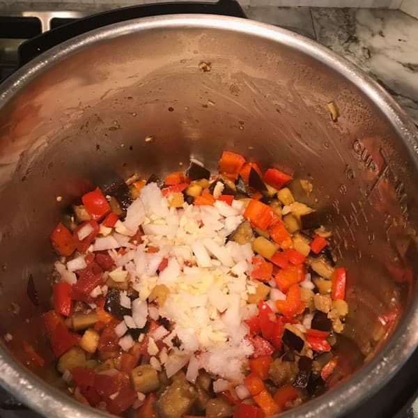 Eggplant and Red Pepper Spread