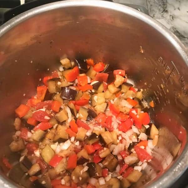 Eggplant and Red Pepper Spread