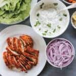 Tandoori Chicken Lettuce Wrap