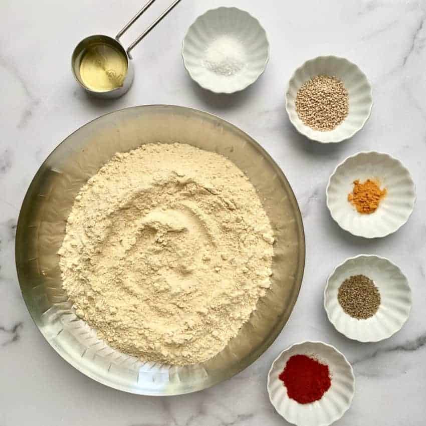 Ingredients for chakli 