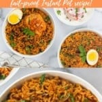 brown rice chicken biryani