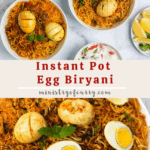 Instant Pot Egg Biryani