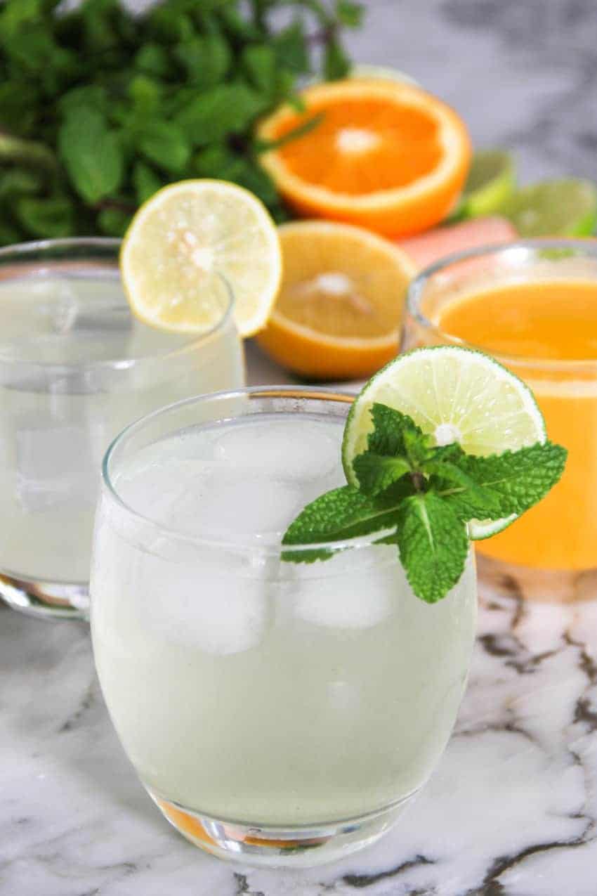 home made electrolyte drinks