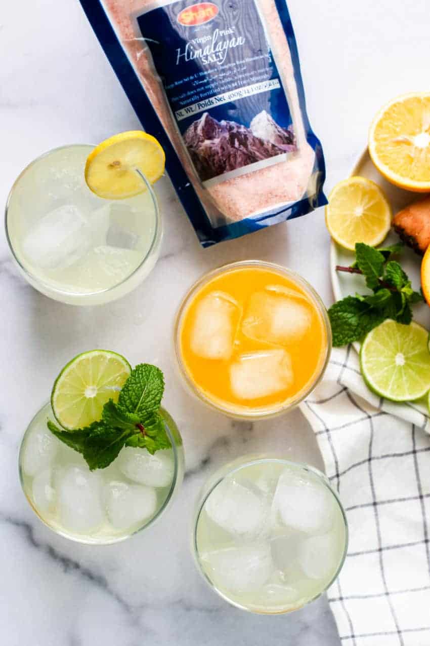 home made electrolyte drinks