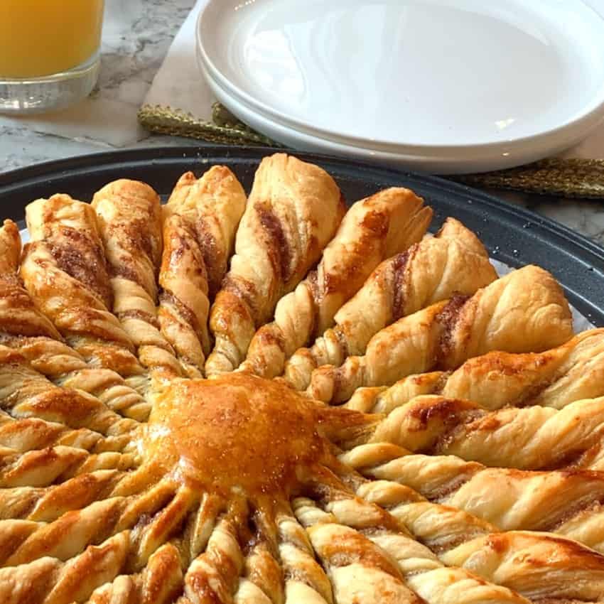 baked puff pastry khari 