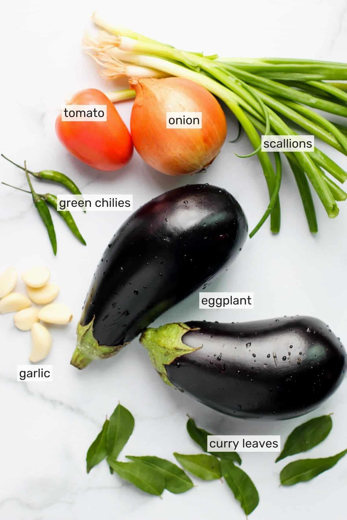 eggplaint bharta ingredients