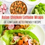 Asian Chicken Lettuce Wraps