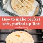 Puffed up Roti
