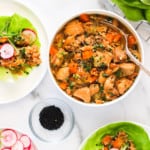 sweet and tangy asian chicken lettuce wraps