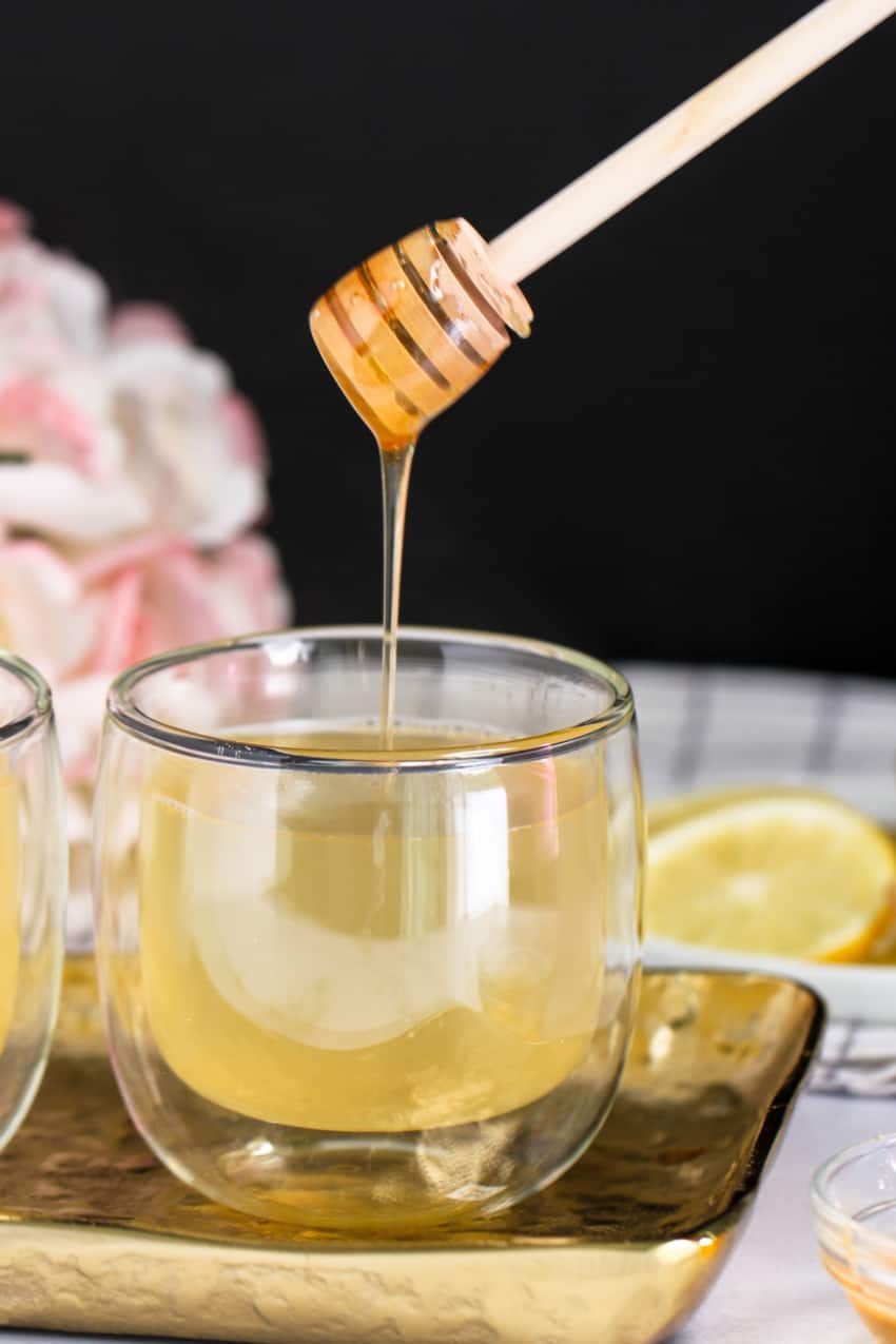 honey lemon ginger tea