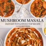 Mushroom Masala Curry