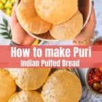 Collage of Puri photos
