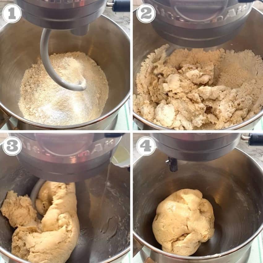 how to make puri dough using stand mixer 