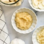 garlic paste in a bowl