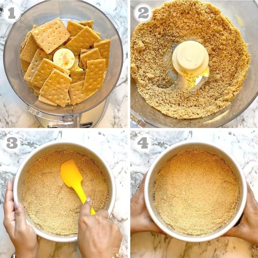 making graham cracker crust 