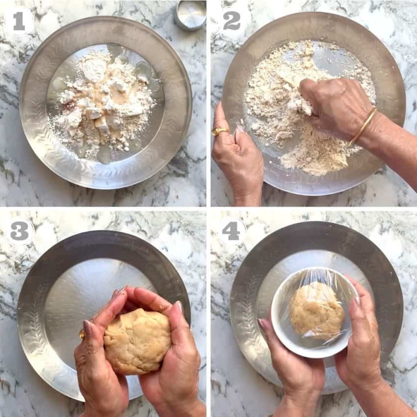 how to knead dough for modak 
