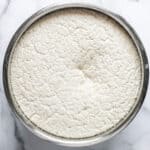 Idli batter in a pot