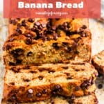 almond flour banana chocolate chip bread
