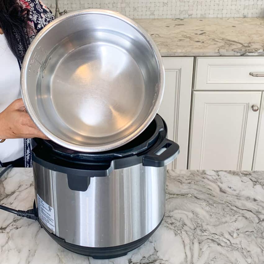 clean instant pot insert 