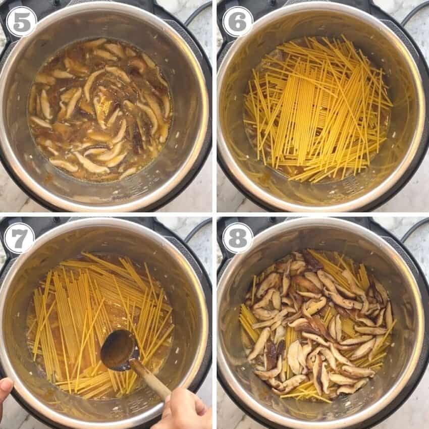 cooking spaghetti in Instant Pot 