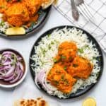 fish curry with rice