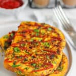 Savory French Toast with chai