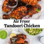 pinterest pin collage for tandoori chicken photos
