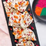 white chocolate bark