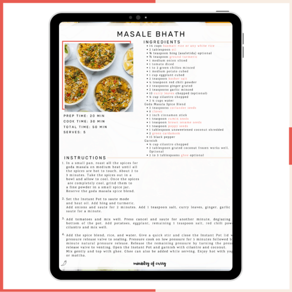 Vegetarian Instant Pot Recipes - Ministry of Curry