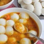 mini idli in sambar
