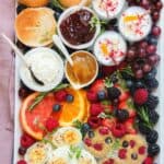 breakfast charcuterie board