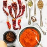 whole spices and spice blend
