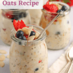 Overnight Oats with Chai Seeds