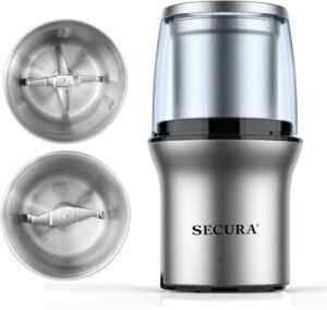 stainles steel spice grinder 
