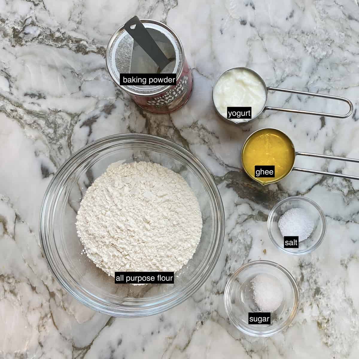 balushahi dry ingredients 