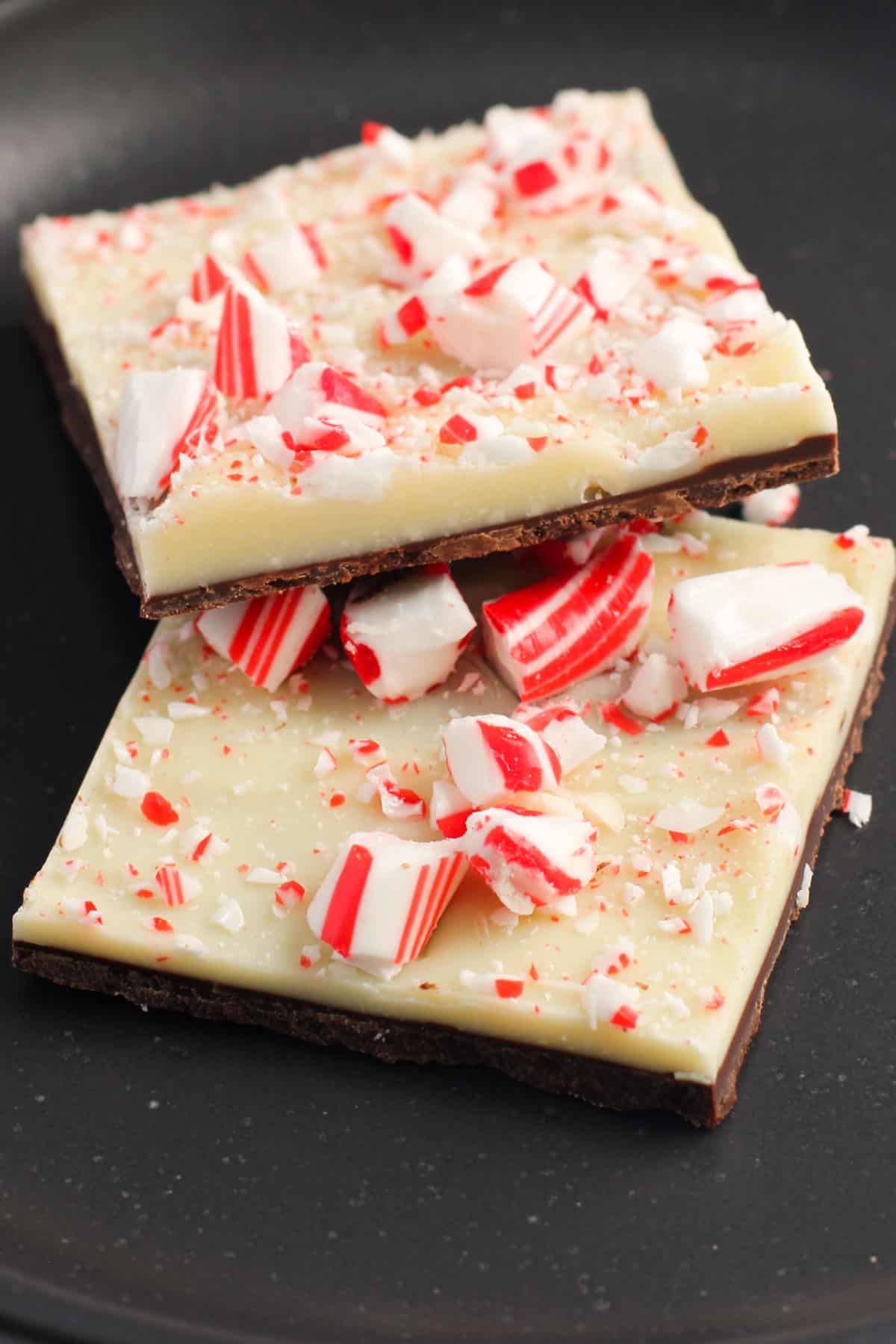 pieces of peppermint bark 