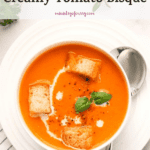 Instant Pot Creamy Tomato Bisque