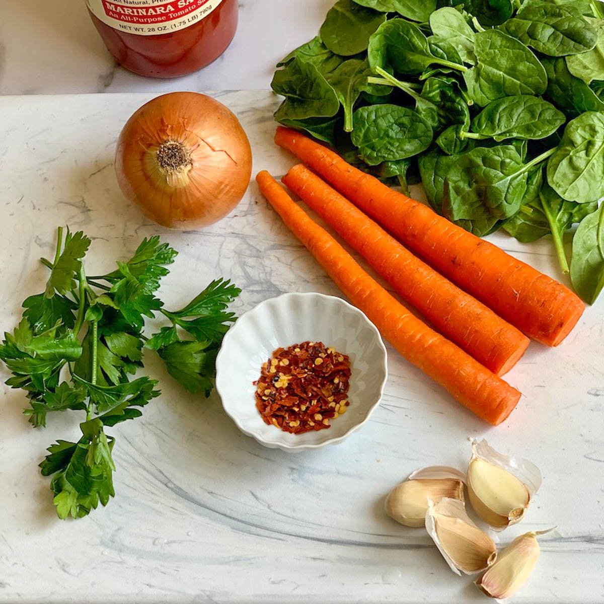 ingredients for tortellini soup 
