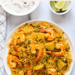 Instant Pot Shrimp Biryani